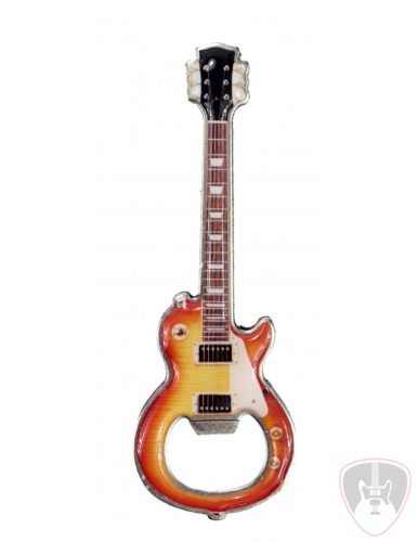 Elektromos LP gitár alakú, mágneses sörnyitó