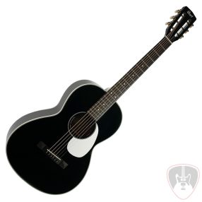   CORT AKUSZTIKUS GITÁR FISHMAN ELEKTRONIKÁVAL, PARLOR, FEKETE