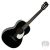 CORT AKUSZTIKUS GITÁR FISHMAN ELEKTRONIKÁVAL, PARLOR, FEKETE
