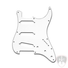   SP-3W SSS - 3 rétegű fehér koptató lap Strato típusú gitárhoz