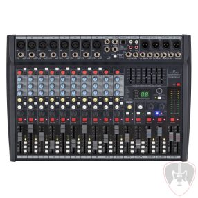   ALCHEMIX 802UFX - 12-csatornás keverő 24-bit Digital Multi-Effekt , USB sztereó in/out hangkártyával