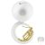 Jupiter JSP-1000 sousaphone, fiberglass