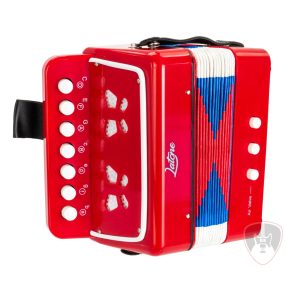 Latone Akordino Gombos harmonika Red