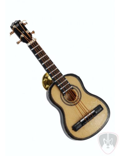 Gitár kitűző ajándékdobozban