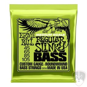   Ernie Ball 2856 Regular Slinky Nickel Wound Medium Scale Bass 45-105