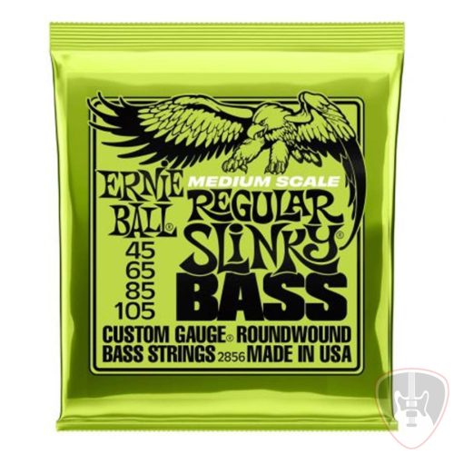 Ernie Ball 2856 Regular Slinky Nickel Wound Medium Scale Bass 45-105