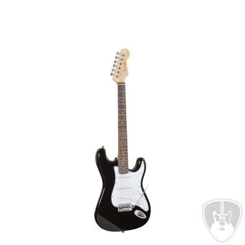 RIDER-STD-S BK - Double Cutaway elektromos gitár 3 Single Coil pickuppel