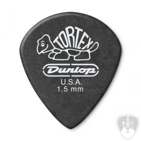  Dunlop 482R150 TORTEX PICH BLACK JAZZ pengető 1,50mm