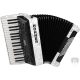 HOHNER ACCORDIONS BRAVO II 60 New Bellow White Billentyűs harmonika