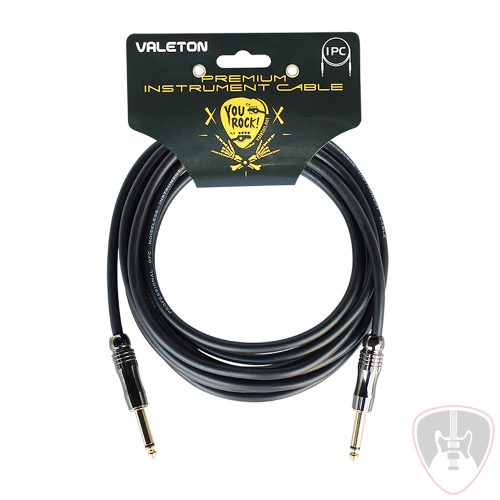 Valeton premium hangszerkábel, 5 m, fekete VT-VGC-5