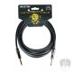 Valeton premium hangszerkábel, 5 m, fekete VT-VGC-5