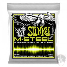 Ernie Ball 2921 M-Steel Regular Slinky 10-46 húrkészlet