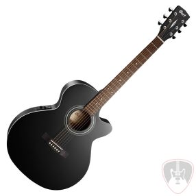   CORT AKUSZTIKUS GITÁR ELEKTRONIKÁVAL, MATT FEKETE  Co-SFX-ME-BKS