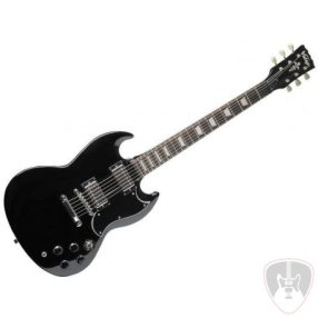 Vintage VS6B elektromos gitár Black