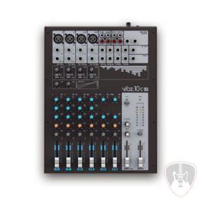   LD Systems VIBZ 10 C – 10 csatornás keverőpult kompresszorral