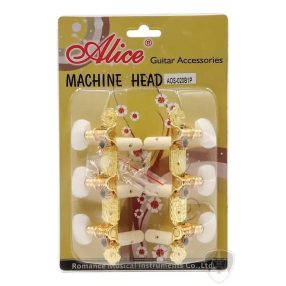 Alice AOS-020B1 klasszikus gitárgép/ kulcskészlet 2X3 