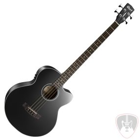   Cort akusztikus basszusgitár tokkal, Fishman elektronikával, fekete  Co-AB850F-BK with bag