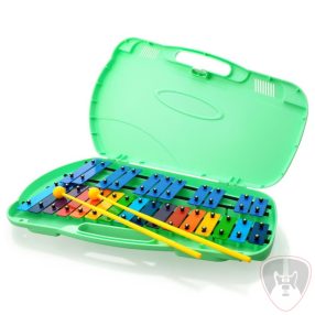 AG-27N - Cromatic Glockenspiel, 27 notes and colored bars