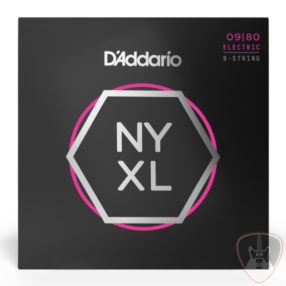 D'addario NYXL 09-80 (8 húros) Super Light