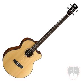   Cort akusztikus basszusgitár tokkal, Fishman elektronikával, natúr  Co-AB850F-NAT with bag