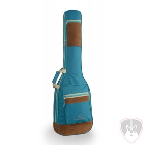   SUEDE-B-SKB - Elektromos basszusgitár tok velúr bőr betétekkel