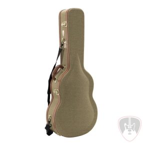   SD200-A - Ívelt tetejű keménytok SNOWFLAKE borítással akusztikus gitárokhoz