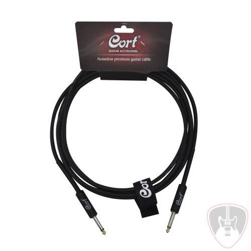Cort gitárkábel 3m, fekete Co-IC508