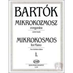 Bartók Béla: Mikrokozmosz zongorára 1. – kotta