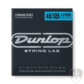 Dunlop DBS45125 acél basszusgitár húr 45-125 5 húros 