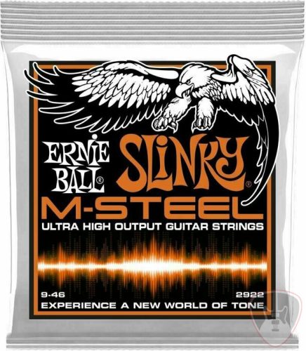 Ernie Ball 2922 M-Steel Hybrid Slinky 9-46 húrkészlet