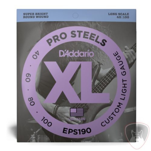 D'addario EPS190 Pro Steel 40-100 basszusgitár húr