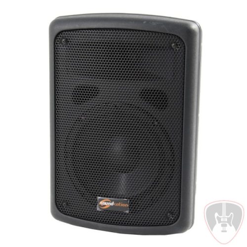 Soundsation SPWM-08A - 80W kétutas aktív hangfal 8" mélyhangszóróval és falitartóval