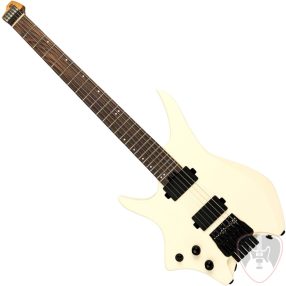 HILS Guitars HN3L NEXT Left Handed Ivory Headless gitár 