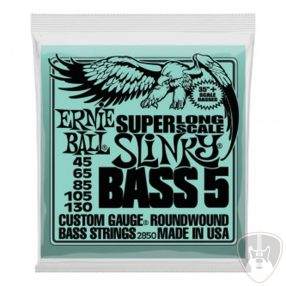   Ernie Ball 2850 Super Long Scale Slinky Bass 45-130 (5 húros)