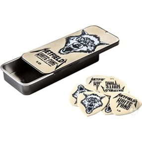 Dunlop PH122T100 Hetfield WHITE FANG pengető dobozban