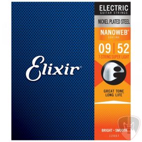   Elixir NanoWeb (12007) 9-52 7-String Super Light elektromos húrkészlet