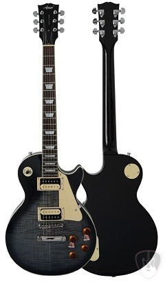 Aiersi LP23-BK Les Paul elektromos gitár, fekete 