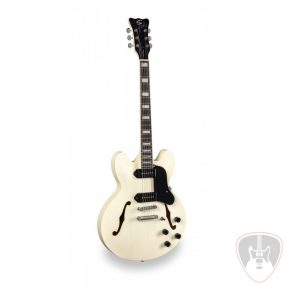    SOUNDSATION JAZZ-ROOT P VW - Double cutaway félakusztikus gitár single coil hangszedőkkel