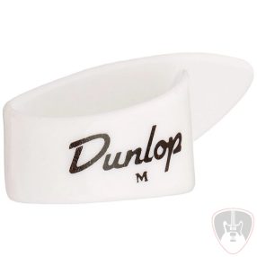 Dunlop 9012R WHITE balkezes hüvelykujj pengető Medium 