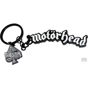 Motörhead Logo Ace Of Spades Charm Kulcstartó