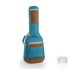 SUEDE-E-SKB - Elektromosgitár tok velúr bőr betétekkel