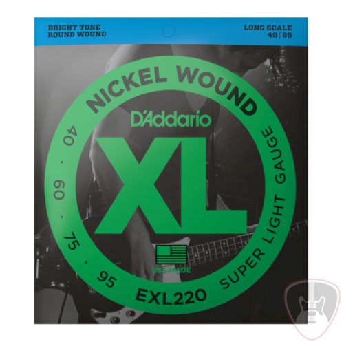D'addario EXL220 40-95 basszusgitár húr