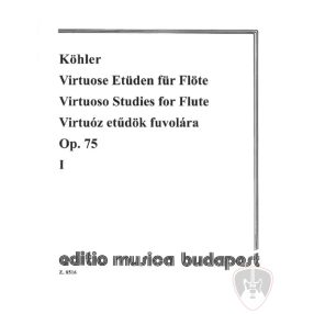 Köhler, Ernesto: Virtuóz etűdök fuvolára 1