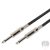 EICJJ-6BK - Aszimmetrikus hangszerkábel: 6.3mm Jack MONO - 6.3mm Jack MONO / 6m
