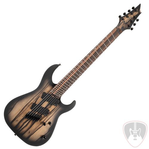 CORT ELEKTROMOS GITÁR, 7 HÚROS, PALE MOON ÉBEN FEDLAP, MULTI SCALE, NATÚR FEKETE BURST  Co-KX507MS Pale Moon-NBB