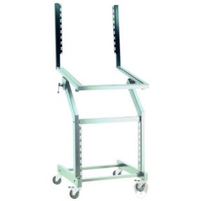   König & Meyer 42021 bővítő elem a 42020 rack kocsihoz, 9 U, fekete