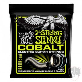   Ernie Ball 2728 Cobalt Slinky húrkészlet 10-56 7 húros húrkészlet