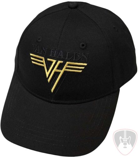  Kedvezmény kuponnal Van Halen Text & Yellow Logo Sapka Black