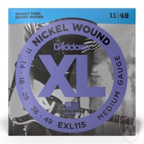 D'addario EXL115 Nickel 11-49 Medium
