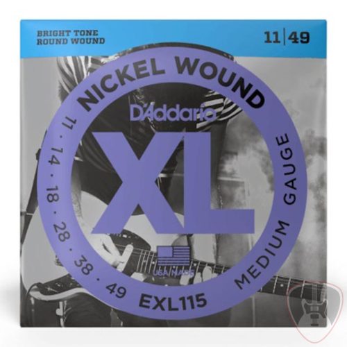 D'addario EXL115 Nickel 11-49 Medium